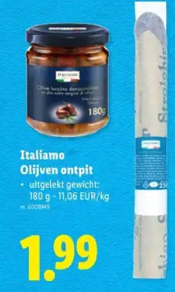 Lidl Olijven ontpit aanbieding