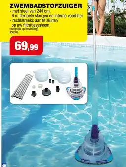 Hubo Kokido V-Trap zwembadstofzuiger driehoekig aanbieding