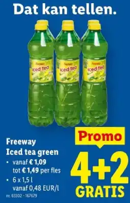 Lidl Iced tea green aanbieding