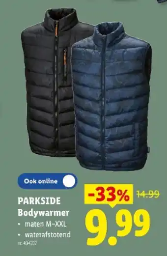 Lidl Bodywarmer aanbieding