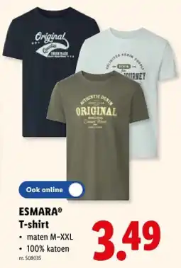 Lidl T-shirt aanbieding