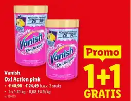 Lidl Oxi Action pink aanbieding