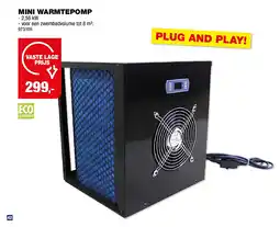Hubo Warmtepomp mini 2,56kW aanbieding