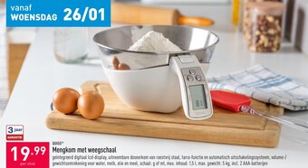 ALDI Mengkom met weegschaal aanbieding