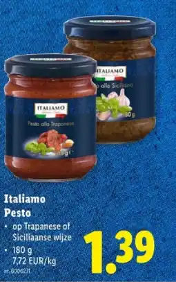 Lidl Pesto aanbieding