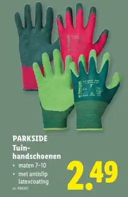 Lidl Tuinhandschoenen aanbieding