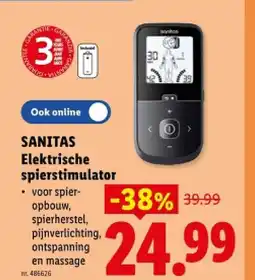 Lidl Elektrische spierstimulator aanbieding