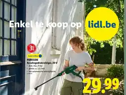 Lidl Accuhogedrukreiniger, 20 V aanbieding
