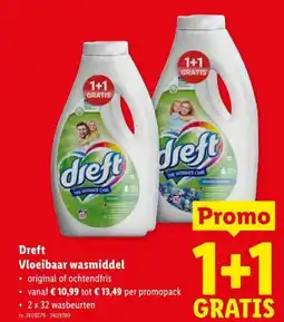 Lidl Vloeibaar wasmiddel aanbieding