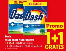 Lidl Waspoeder wasdraad fris aanbieding