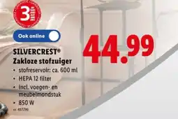 Lidl Zakloze stofzuiger aanbieding