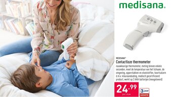 Contactloze thermometer