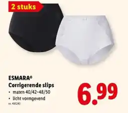 Lidl Corrigerende slips aanbieding