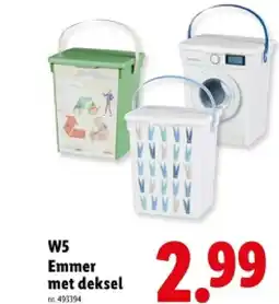 Lidl Emmer met deksel aanbieding
