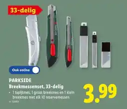 Lidl Breekmessenset, 33-delig aanbieding