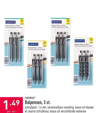 ALDI Balpennen, 3 st aanbieding