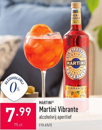 ALDI Martini vibrante 75cl aanbieding