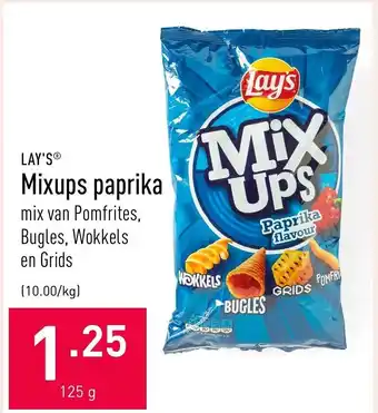 ALDI Mixups paprika 125g aanbieding