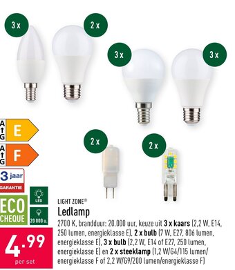 ALDI Ledlamp aanbieding