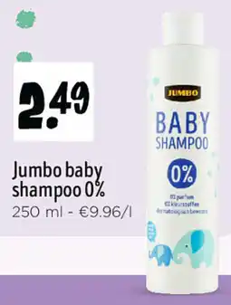 Jumbo Jumbo baby shampoo 0% aanbieding