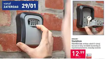 ALDI Sleutelkluis 11,5 x 9,5 x 4cm aanbieding