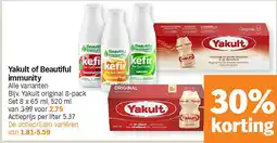 Albert Heijn Yakult of Beautiful immunity aanbieding
