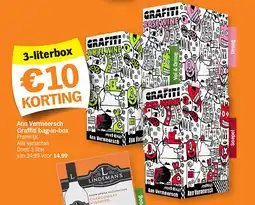 Albert Heijn Ann Vermeersch Graffiti bag-in-box aanbieding
