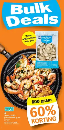 Albert Heijn Super Choice garnalen aanbieding