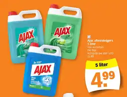 Albert Heijn Ajax allesreinigers 5 liter aanbieding