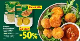 Lidl Vemondo veggierondo's of vegan nuggets aanbieding
