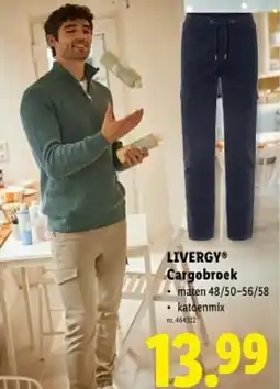 Lidl Livergy Cargobroek aanbieding