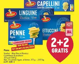 Delhaize Pasta aanbieding