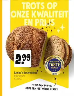 Jumbo Jumbo's desembrood aanbieding