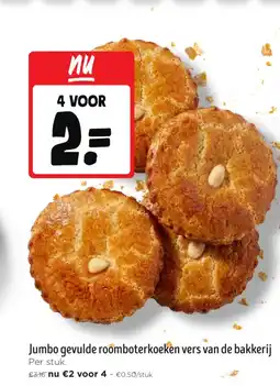 Jumbo Jumbo gevulde roomboterkoeken vers van de bakkerij aanbieding