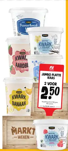 Jumbo Jumbo platte kaas aanbieding