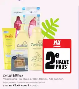 Jumbo Zwitsal & Difrax aanbieding