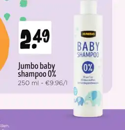 Jumbo Jumbo baby shampoo 0% aanbieding
