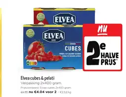 Jumbo Elvea cubes & pelati aanbieding