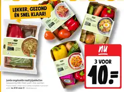 Jumbo Jumbo ongekoelde maaltijdpakketten aanbieding