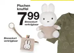 Zeeman Pluchen knuffel aanbieding