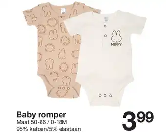 Zeeman Baby romper aanbieding