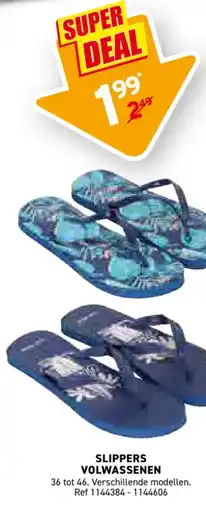 Trafic Slippers volwassenen aanbieding