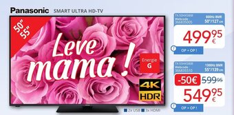 Eldi Panasonic Smart Ultra HD-TV aanbieding