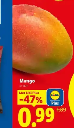 Lidl Mango aanbieding
