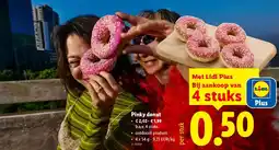 Lidl Pinky donut aanbieding