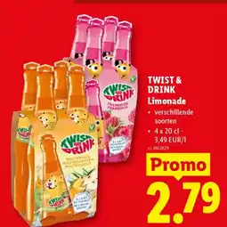 Lidl Twist & drink Limonade aanbieding