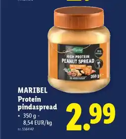 Lidl Maribel protein pindaspread aanbieding