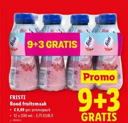 Lidl Fristi Rood fruitsmaak aanbieding