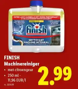 Lidl Finish Machinereiniger aanbieding