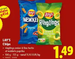 Lidl Lays Chips aanbieding